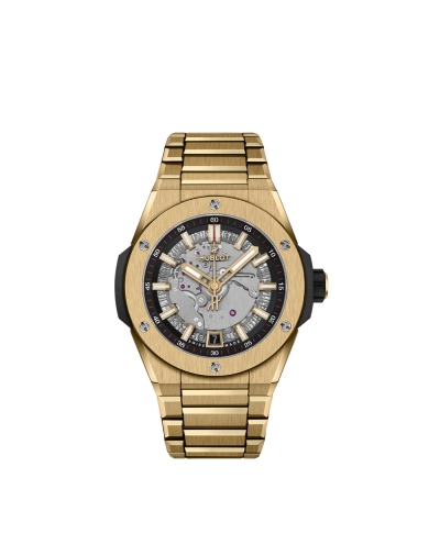 Montre Hublot Big Bang Integrated Time Only Yellow Gold automatique cadran saphir bracelet or jaune 18K 40 mm