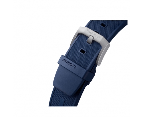 Montre TAG Heuer Formula 1 quartz cadran bleu bracelet en caoutchouc bleu 43 mm