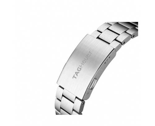 Montre TAG Heuer Formula 1 quartz cadran bleu bracelet en acier Satinée 43 mm