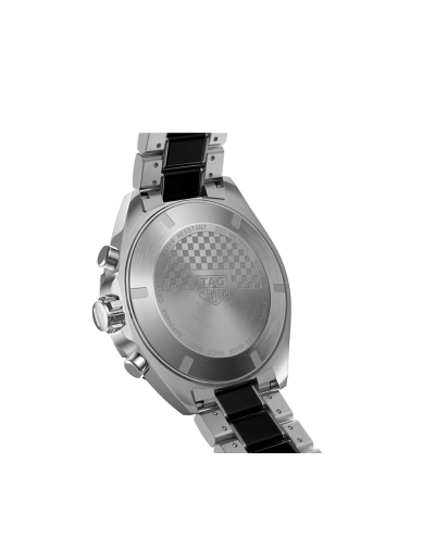 Montre TAG Heuer Formula 1 quartz cadran gris bracelet en acier et céramique 43 mm