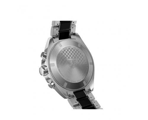 Montre TAG Heuer Formula 1 quartz cadran gris bracelet en acier et céramique 43 mm