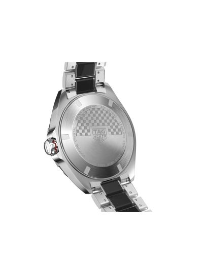 Montre TAG Heuer Formula 1 automatique cadran gris bracelet en acier et céramique 43 mm