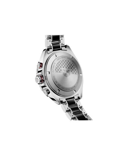 Montre TAG Heuer Formula 1 automatique cadran gris bracelet en acier et céramique 44 mm