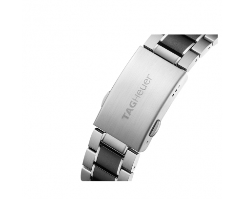 Montre TAG Heuer Formula 1 automatique cadran gris bracelet en acier et céramique 44 mm