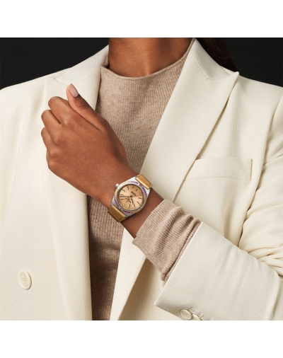 Montre Breitling Chronomat South Sea automatique cadran beige bracelet en cuir d'alligator beige 36 mm