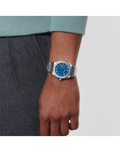 Montre Zenith Defy Skyline El-Primero automatique cadran bleu bracelet acier 41 mm