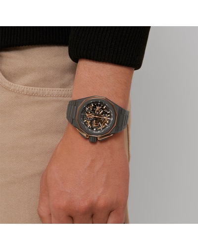 Montre Zenith Defy Extreme automatique cadran verre saphir bracelet en titane 45 mm
