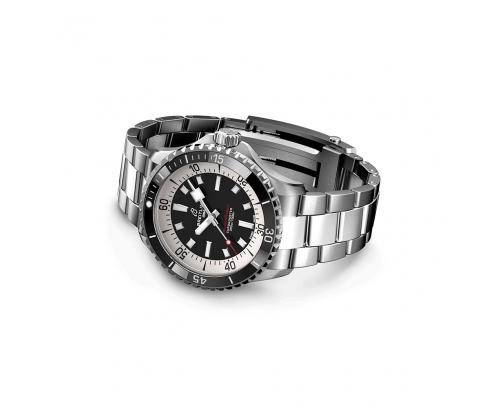 Montre Breitling Superocean automatique cadran noir bracelet acier 42 mm