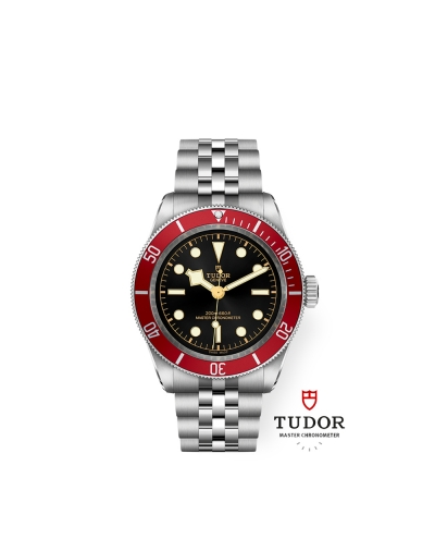 Montre Tudor Black Bay automatique cadran noir bracelet cinq mailles 41mm