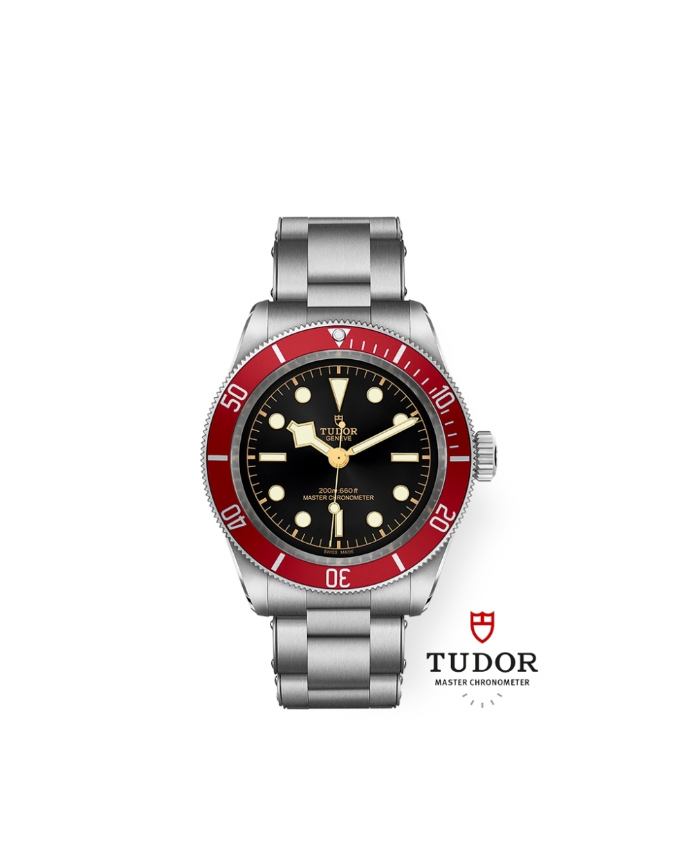 Montre Tudor Black Bay automatique cadran noir bracelet acier 41mm