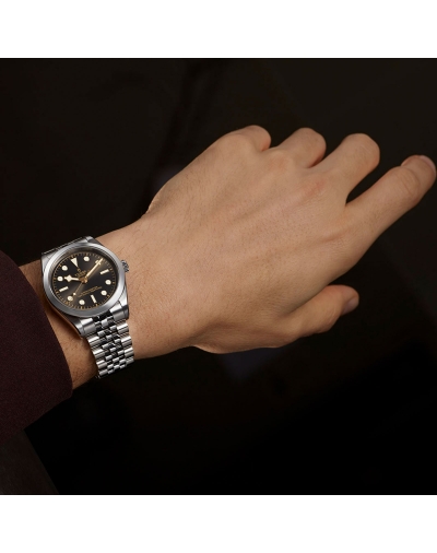Montre Tudor Black Bay automatique cadran anthracite bracelet acier 36 mm