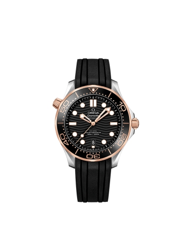 Montre Omega Seamaster Professional Diver 300M automatique cadran noir bracelet caoutchouc noir 42mm