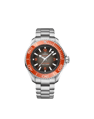 Montre Omega Seamaster Planet Ocean Ultra Deep automatique cadran gris bracelet O-MEGASTEEL 45,5mm