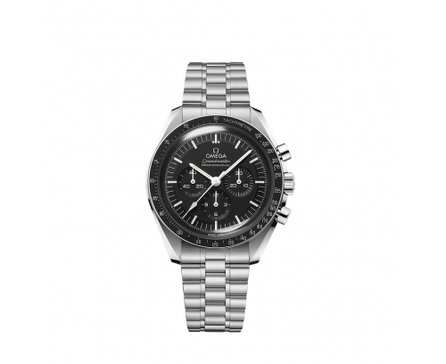 Montre Omega Speedmaster Moonwatch Professional manuel cadran noir bracelet en acier 42mm