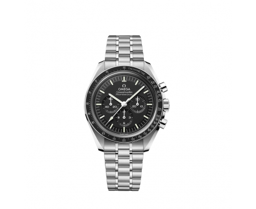 Montre Omega Speedmaster Moonwatch Professional Chronographe manuel cadran noir bracelet en acier 42mm