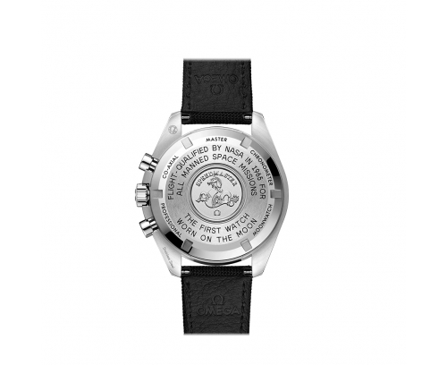 Montre Omega Speedmaster Moonwatch Professional Chronographe manuel cadran noir bracelet en nylon 42mm