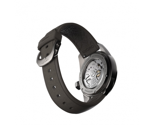 Montre Awake Time Travelers- Grey cadran en météorite naturelle bracelet en biopoly 40 mm