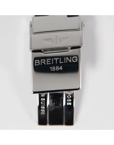 Breitling Colt automatique acier cadran noir bracelet acier 41mm