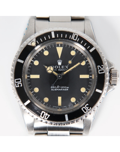 Montre Rolex Submariner Comex automatique acier cadran noir bracelet acier 40mm