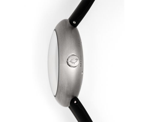 Montre Ikepod M201 Alexandre automatique cadran gris bracelet en silicone 46 mm