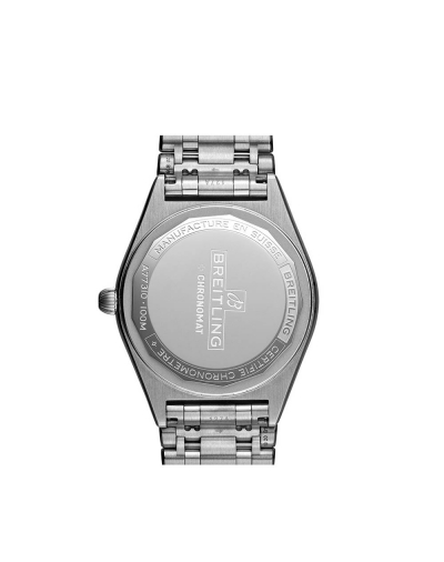 Montre Breitling Chronomat Lady Superquartz cadran blanc bracelet acier 32 mm