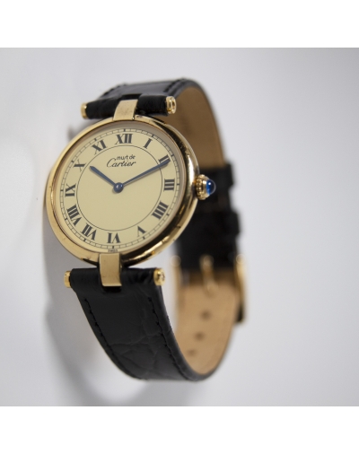 Montre Cartier Must Vendôme vermeil PM