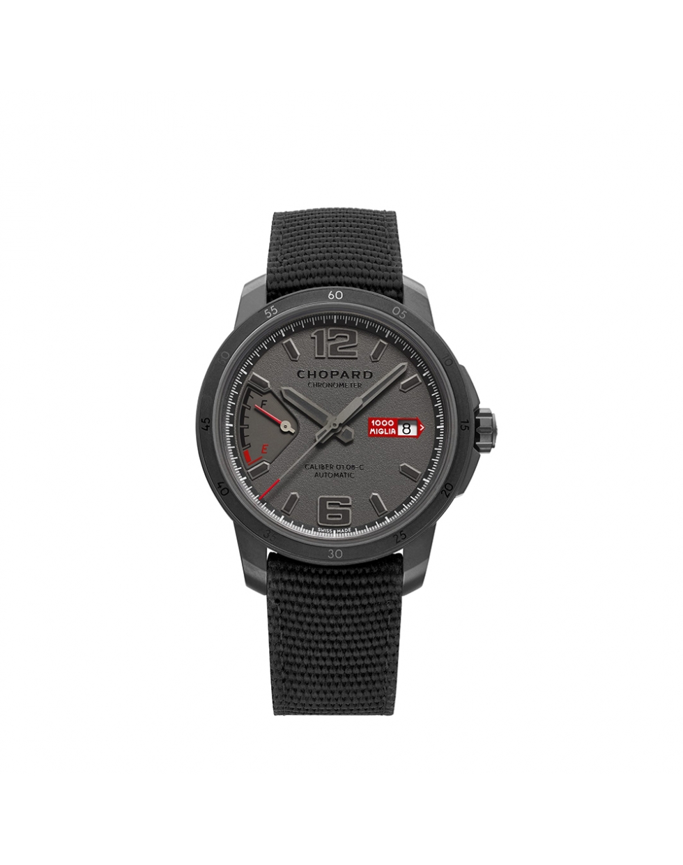 Montre Chopard Mille Miglia GTS Power Control Grigio automatique cadran gris bracelet titane 43 mm